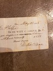 HISTORICAL 1863 64  CHECK UTICA OBSERVER WITT GROVE  box4 — photo 2