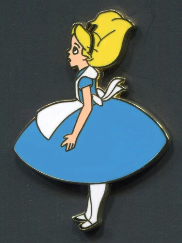 Alice in Wonderland Upside Down - Down the Rabbit Hole Anniversary Disney Pin - Image 2 of 2