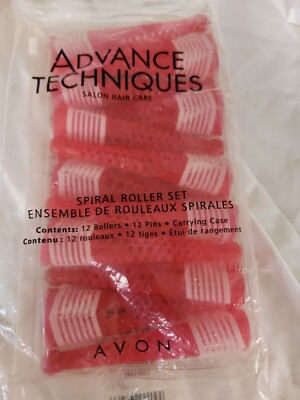 Advance Techniques Spiral Roller 12 P. Set NIB