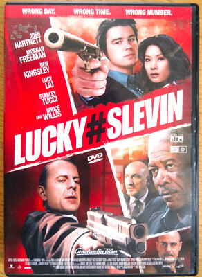 DVD - Lucky # Slevin - Bruce Willis + Morgan Freeman - sehr gut