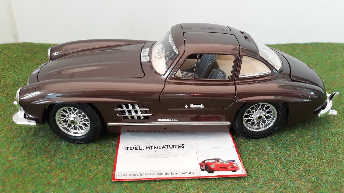 Mercedes 300 SL Grise - 1954 - Burago 1/18 - Collection