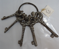 Deko SchlüSselbund Nostalgie SchlüSsel Vintage-Stil Gusseisen Antik-Stil Garten