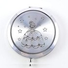 Sweet 15 Quinceanera Silver Compact Mirror Favors Recuerdos de quinceanera 24pcs