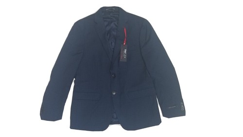 Tommy Hilfiger Men's Blue/Grey Plaid 
