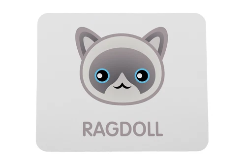 Ragdoll onderzetter met kat Art-Dog