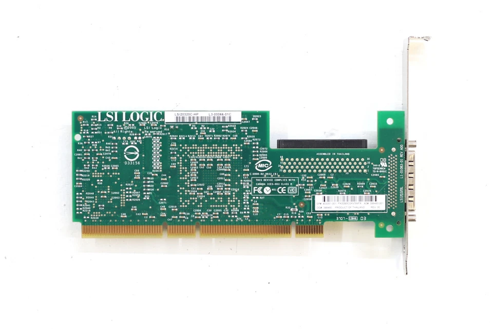 HP U320 SCSI Single-Channel PCI-X Host Adapter Card P/N: 403051-001 Tested - Image 4 of 4