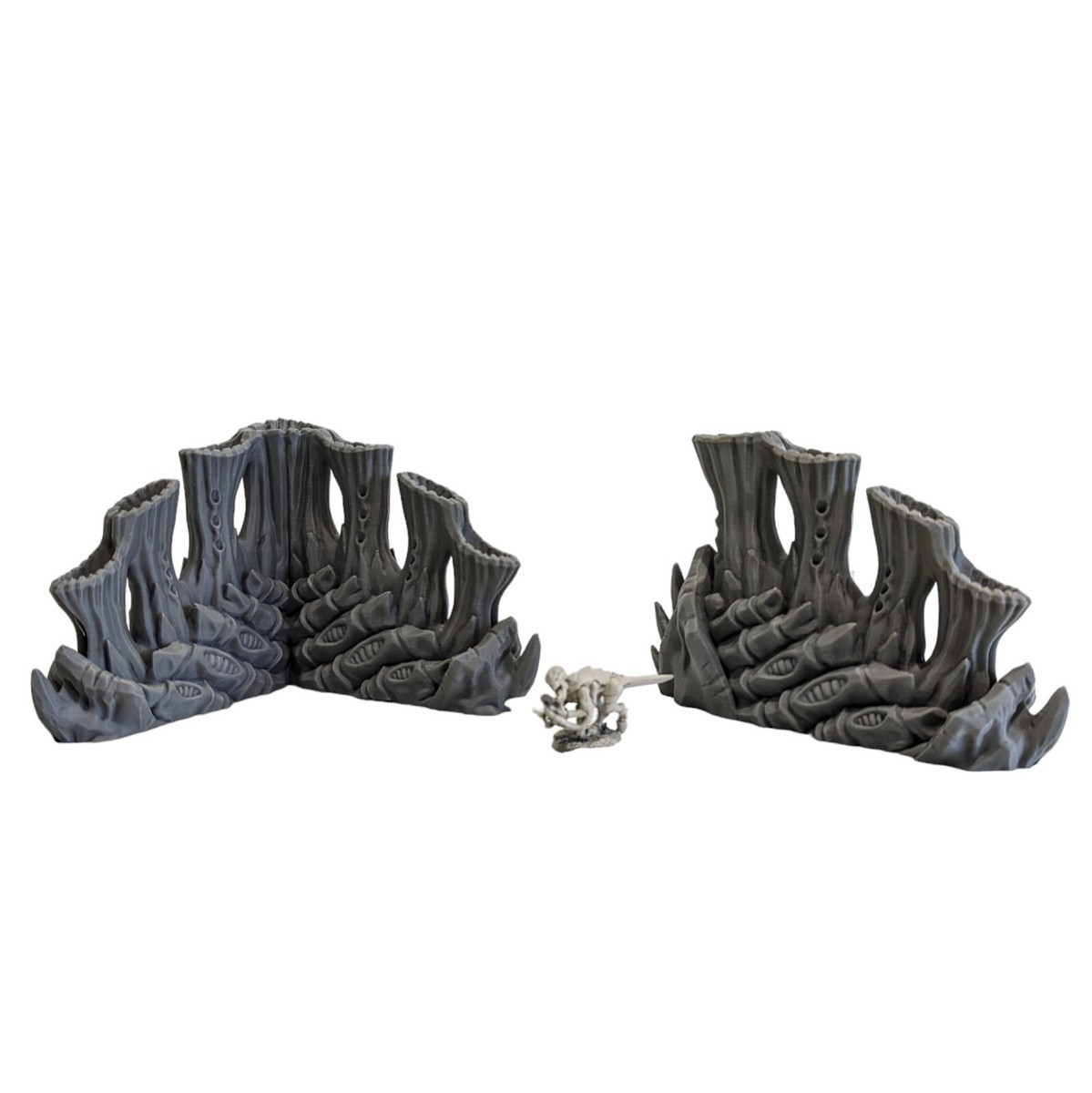 Terreno Da Tavolo Stampato 3D – Xenomorphic Bio Building #4 – 28mm Hive Mind WTC