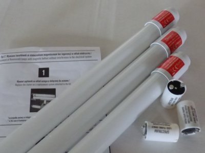  LED Röhren SET 60 cm 10 Watt Neutral Weiß 850 Lumen 3 Stück 230 Volt -#7594