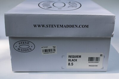 Mens Steve Madden Requiem Loafer Embroidered Skulls Black  display picture 3