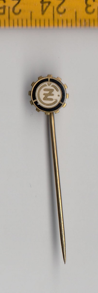Insigne Broche émaillé Vintage CZ Motos – Pour Passionné De Speedway