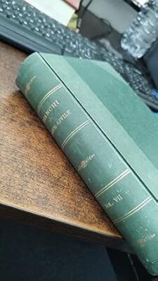 ITALIENISCHER ZIVILGESETZBUCHKURS VOL. 7 DELL'AVOCATO SAVERIO BIANCHI [Hardcover]