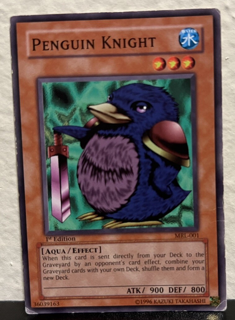 penguin cards yugioh YU-GI-OH! - Bolt (PRIO-EN090) - Primal Origin - Unlimited Edition Trading Card featuring the First Penguin (BPRO Yu-Gi-Oh! Penguin Knight Common Card
