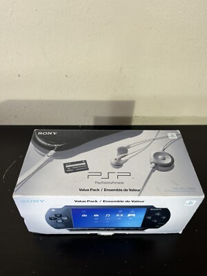 SONY-PSP セット Sony PSP PlayStation Portable Console W/ Box, Headphones