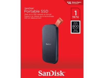 SanDisk 1TB Portable External SSD USB 3.2 Gen 2, USB-C Solid State 