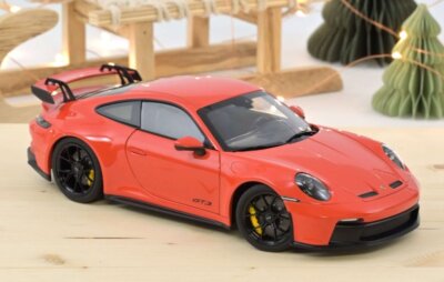 PORSCHE 911 GT3 - 2021 - orange - Norev 1:18 | eBay