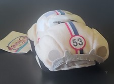 2 Disney Store The Love Bug Herbie 6  Mini Bean Bag Plush Toys one w/tag AA14 
