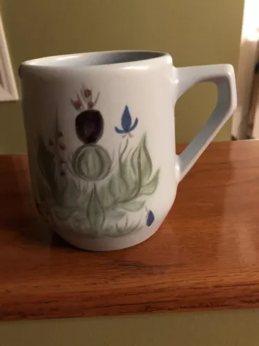 Thistle Ware BUCHAN SCOTLAND PORTOBELLO STONEWARE MUG CUP, GREAT CONDITION