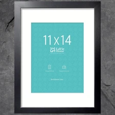 11x14 Picture Frame Black Poster Frame Wood Photo Frame Display Wall Mounting