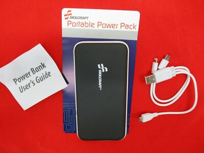 PORTABLE CHARGER BATTERY PACK POWER BANK IPHONE USB 2.0 MICRO TYPE-C 12,000mAh