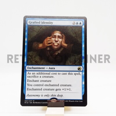 MTG Magic MID Innistrad Midnight Hunt - 1x EN NM 057 Grafted Identity