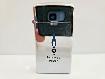 Publicité '' Équilibré Power '' Vintage Scripto Butane Briquet / USA Fabriqué