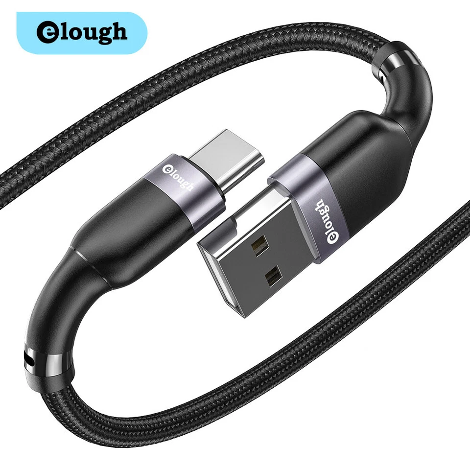 Fast Charger For Samsung Galaxy S8 S9 S10+ Plus Type C USB-C Data Charging Cable - Image 2 of 4