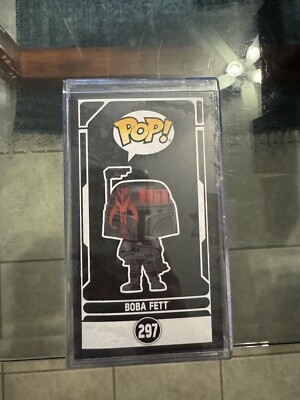 Funko Pop! Star Wars Boba Fett Exclusive 297 - Neuf Sous Blister + Boîte Protectrice