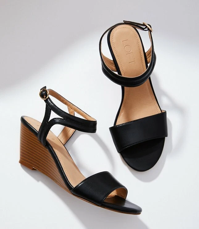 Ann taylor wedge clearance sandals