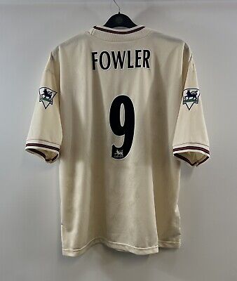 Liverpool Player Issue Fowler 9 Away Football Shirt 1996/97 Liverpool Player Issue Fowler 9 Away Football Shirt 1996/97
