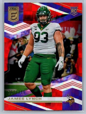 2020 Donruss Elite #181 James Lynch Red #/399
