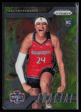 2024 Panini Prizm WNBA #3 Aaliyah Edwards Fractal