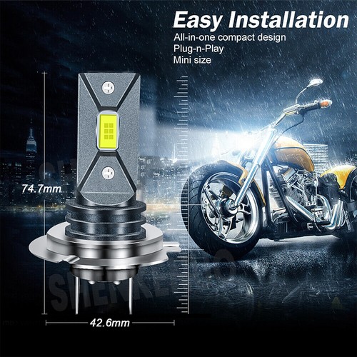 For BMW X5 2007-2013 LED Headlight Hi/Low Beam Fog Light Bulbs 6000K White Combo - Picture 10 of 17