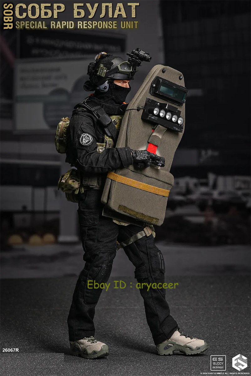 Easy&Simple1/6 СОБР Булат Unit 26067R Easy&Simple 26067R СОБР Булат Special Rapid Response Unit(SOBR)