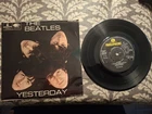 THE BEATLES "YESTERDAY" MONO REISSUE VINYL E.P 1978 VG+
