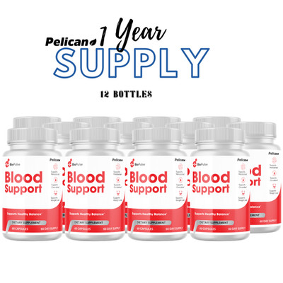 Bio Pulse- Blood Support- 12 Bottles- 720 Capsules