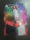 OG Anunoby Auto RC 2017-18 Ascension Rookie Ascent Red /75 JERSEY COLOR MATCH