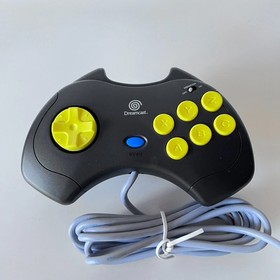 SEGA Dreamcast ASCII PAD FT Special CAPCOM ASC-1301M Black Complete Box Unused