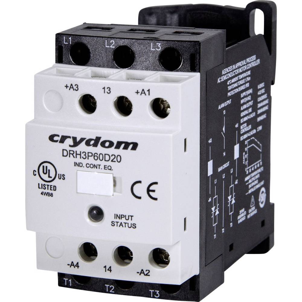 Contacteur statique Crydom DRH3P60D20 commutation zéro tension sans bruit