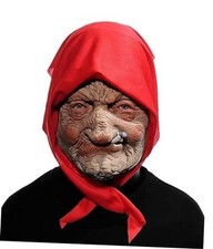 Realistic Granny Masks - Lifelike Elderly Face Masks for Costumes, Pranks,