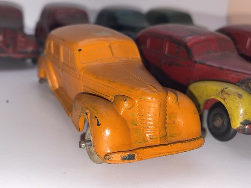 Lot 7 Rubber 1937 OLDSMOBILE F-37 Touring Sedans AUBURN Promo 1/40 G-VF+ 4.75” - Picture 2 of 20