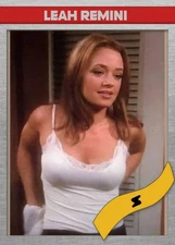 LEAH REMINI  Custom Trading Art Card 