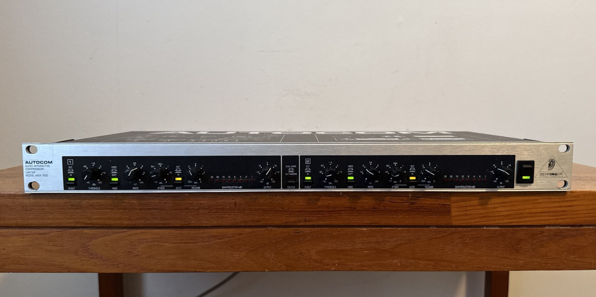 Behringer Autocom MDX 1000 Dual Channel / Compressor Limiter