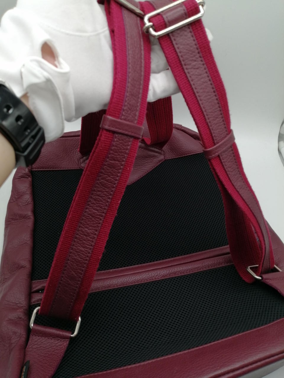 Leather Backpack Brd Everwin JdR54 - image 4