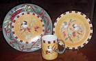 4 Piece Set Lenox "Winter Greetings Everyday" Place Setting"Chickadee" — photo 3