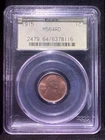 1915 1C PCGS OGH MS64RD Lincoln Wheat Cent Red