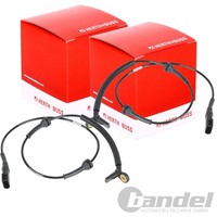 2X Herth+Buss ABS-SENSOR Raddrehzal Vorne Links+Rechts Passend FüR Ford Fusion