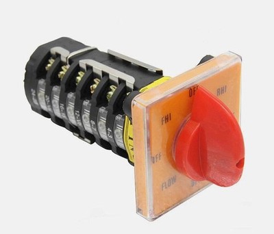 1x Milling Machine Switch 25A 6 Poles 8 Position Control Motor Rotary Cam Switch