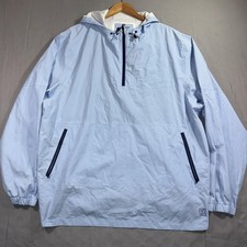 FootJoy Hydrolite X Jacket Mens 3XL Light Blue Hooded Golf Rain Windbreaker