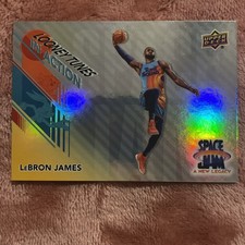 2021 LEBRON JAMES Upper Deck Space Jam A New Legacy Looney Tunes in Action #IA-1