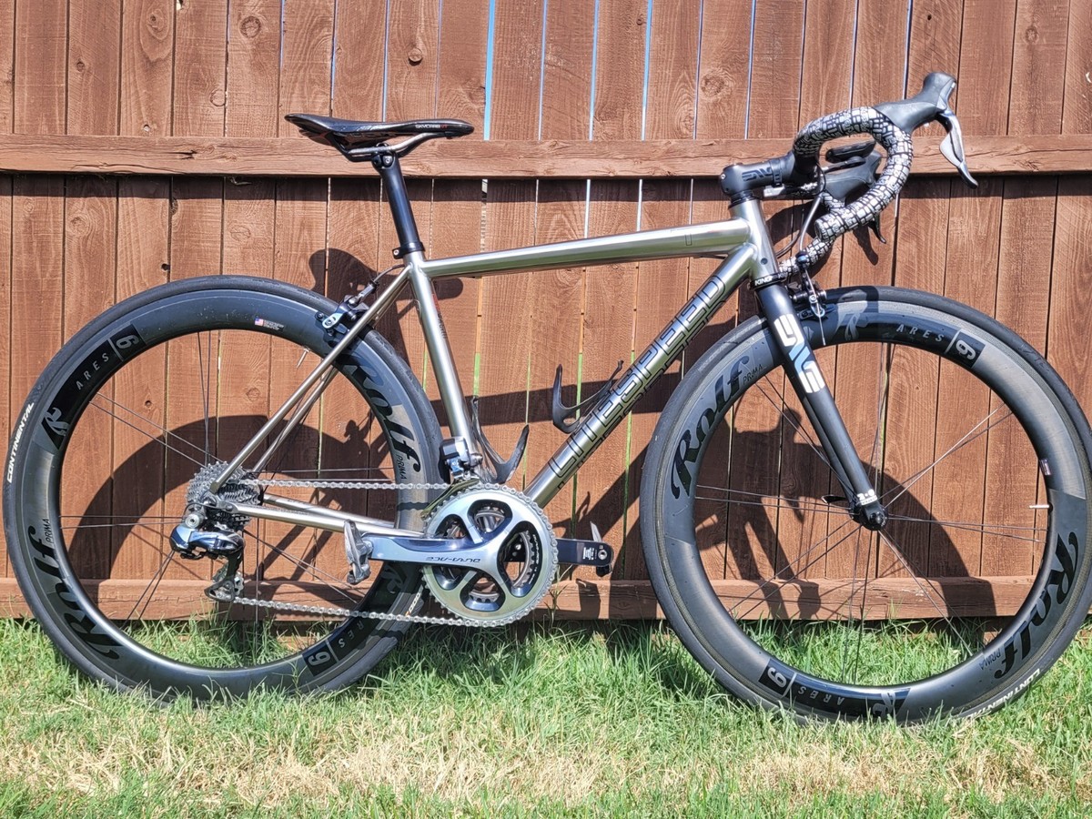 Litespeed T5 Rim Litespeed T1SL Titanium Complete Road Bicycle, S - Main Image